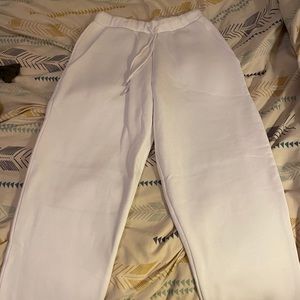 ASOS White Sweatpants